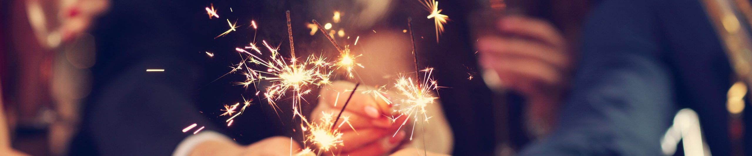 sparklers close up