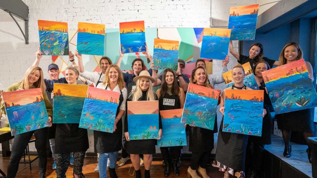 Paint & Sip, Pinot & Picasso